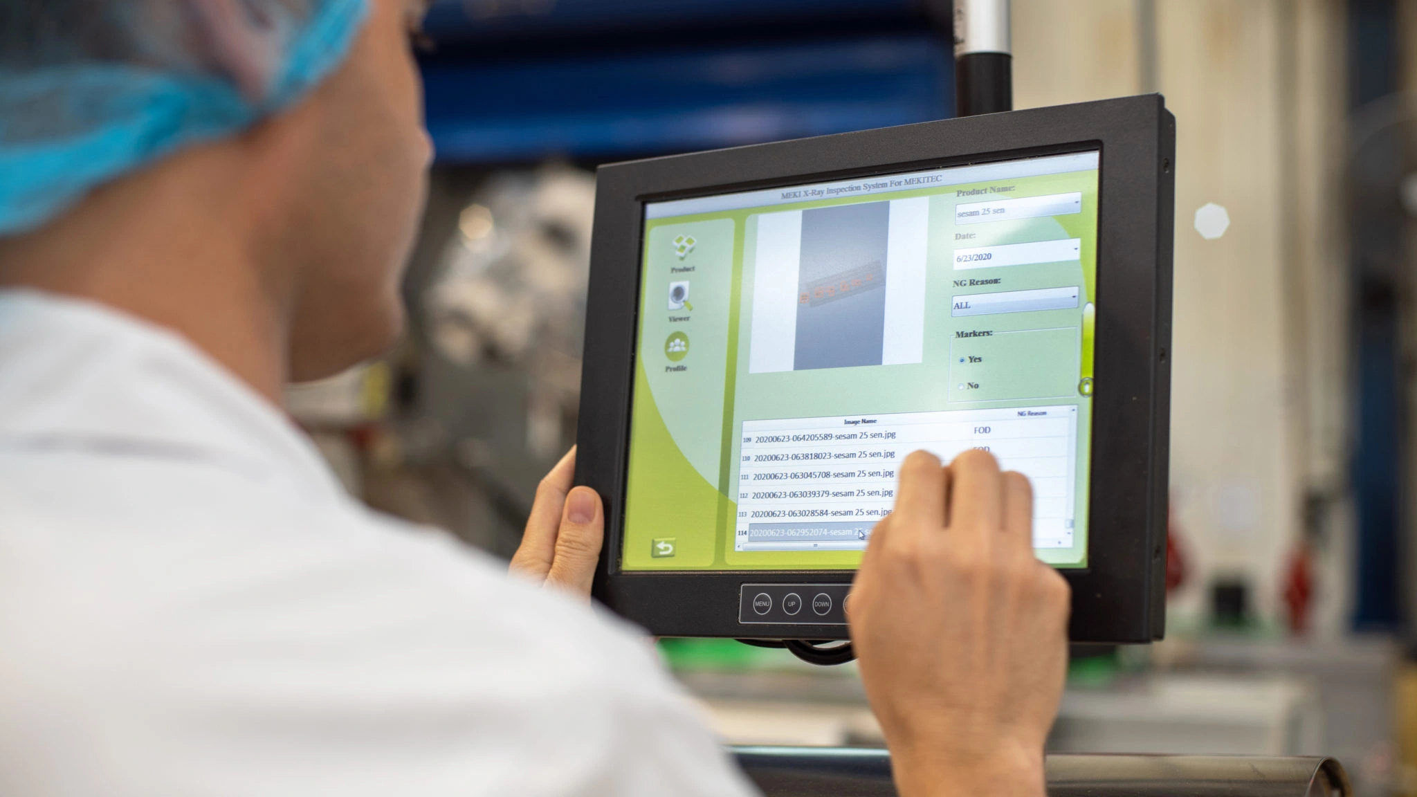 Vamvalis Foods production facility with Mekitec X-ray machine